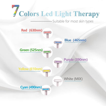 Vibrating Electric Facial & Neck Massager with 90° Rotating Head & Type-C Charging Cable