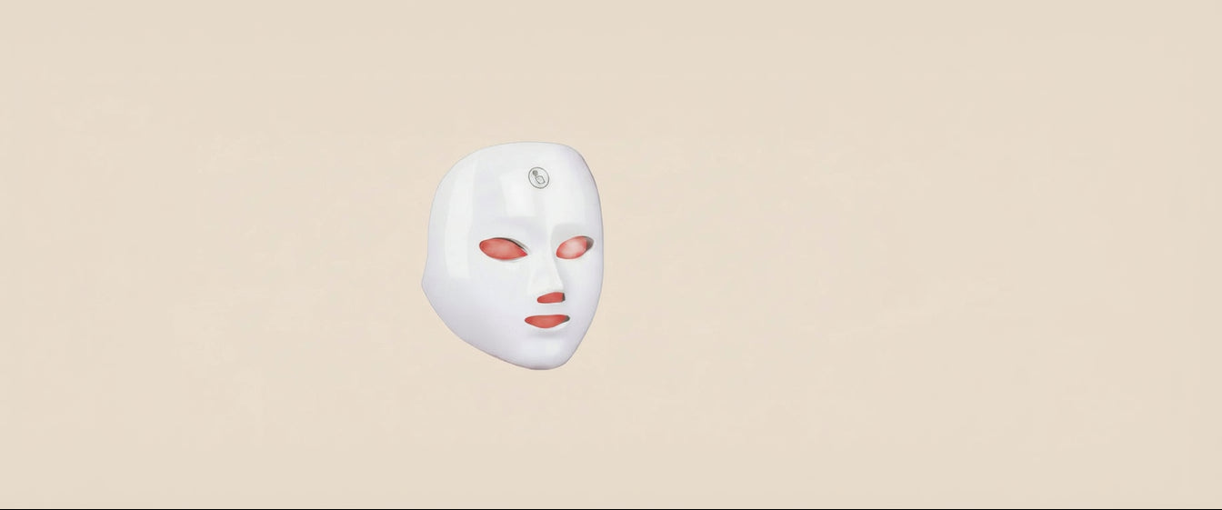 Red Light Mask for Face, 7-1 Colors LED Face Mask, Cordless Facial Mask at Home or Salon, Gift for Women Mom