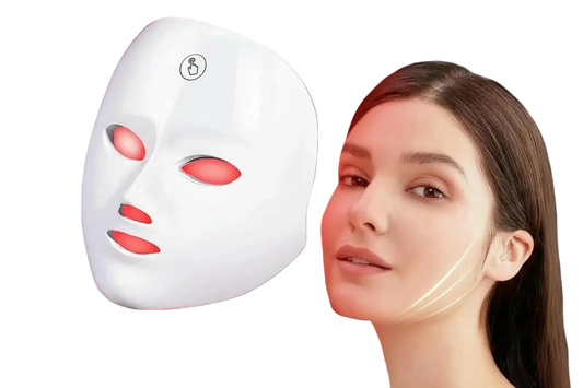 LumiLift GlowMask Pro — 7-Color LED Light Therapy Face Mask for Anti-Aging & Radiant Skin